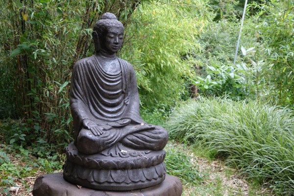 Buddha auf Lotus - 95cm