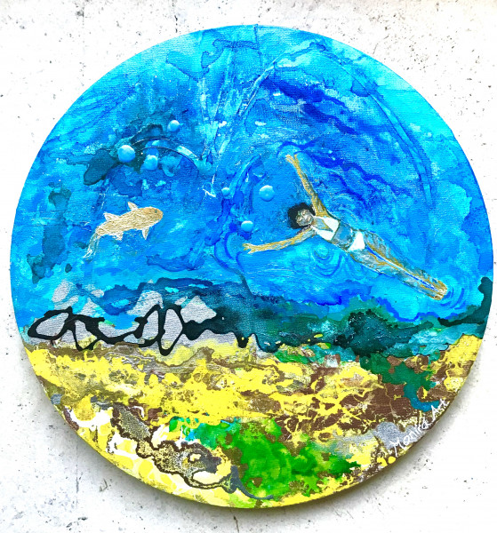 World of beautiful colors 2 - original painting