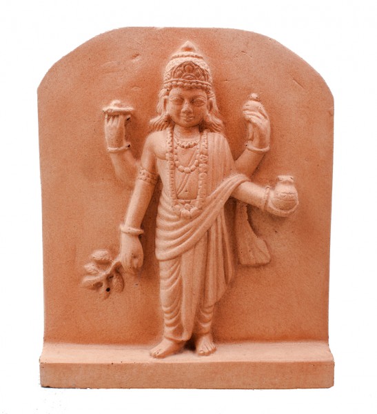 Dhanvantari - Schutzherr der Ayurveda- Relief