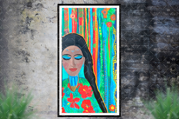 MUSE painting - Original and print