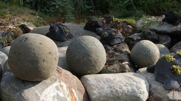 Stein Kugeln, Basanit-Stein