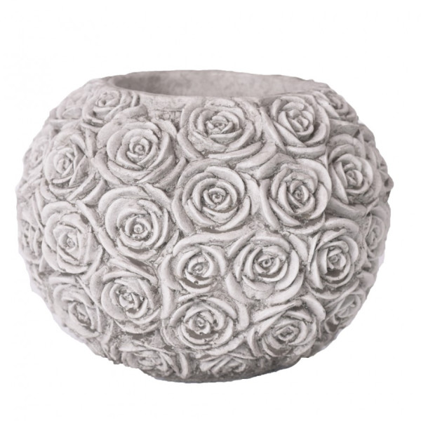 Rosenförmige Pflanzschale
