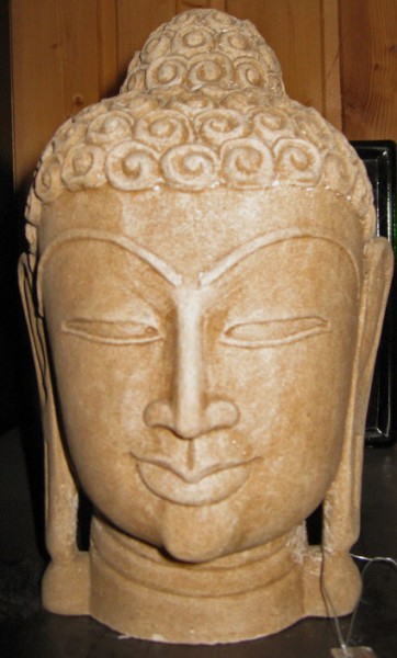 Buddhakopf aus Indien, 10 Jahrhundert