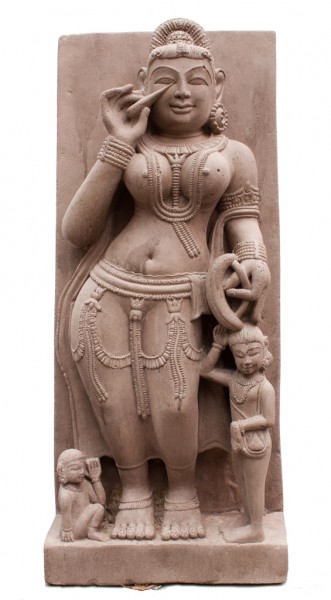 Apsara mit Kindern