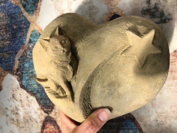 Katzenherz mit Stern