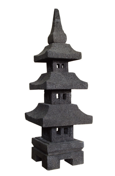 Japanische Gartenlaterne Pagoda Gata 80cm