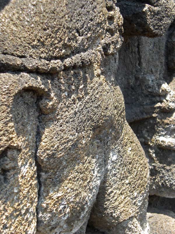 Borobudur-Tempel-Steinfigurensho4