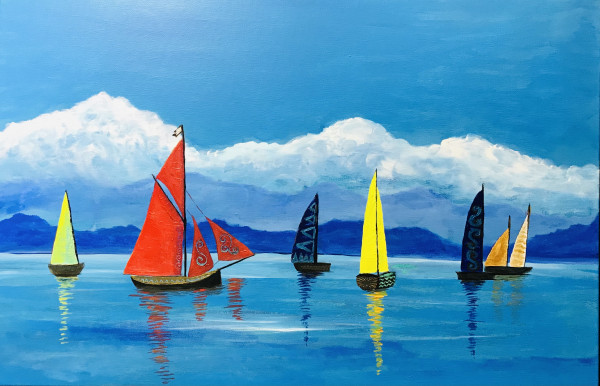 MAORI DREAM painting - Print