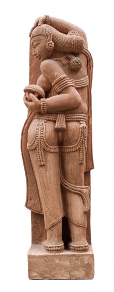 Apsara beim Blick in den Spiegel