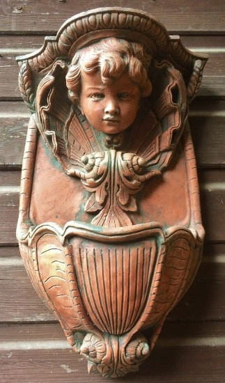 Cherub Corbel - Bepflanzbare Wanddeko