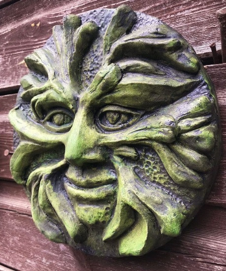 Der Grüne Mann - Wanddeko