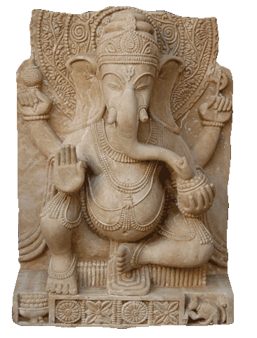 ganesha-braun-sandstein